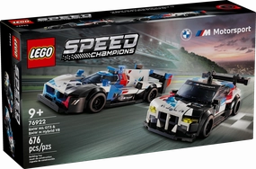 LEGO Speed Champions BMW M4 GT3 & BMW M Hybrid V8 Race Cars Set 76922