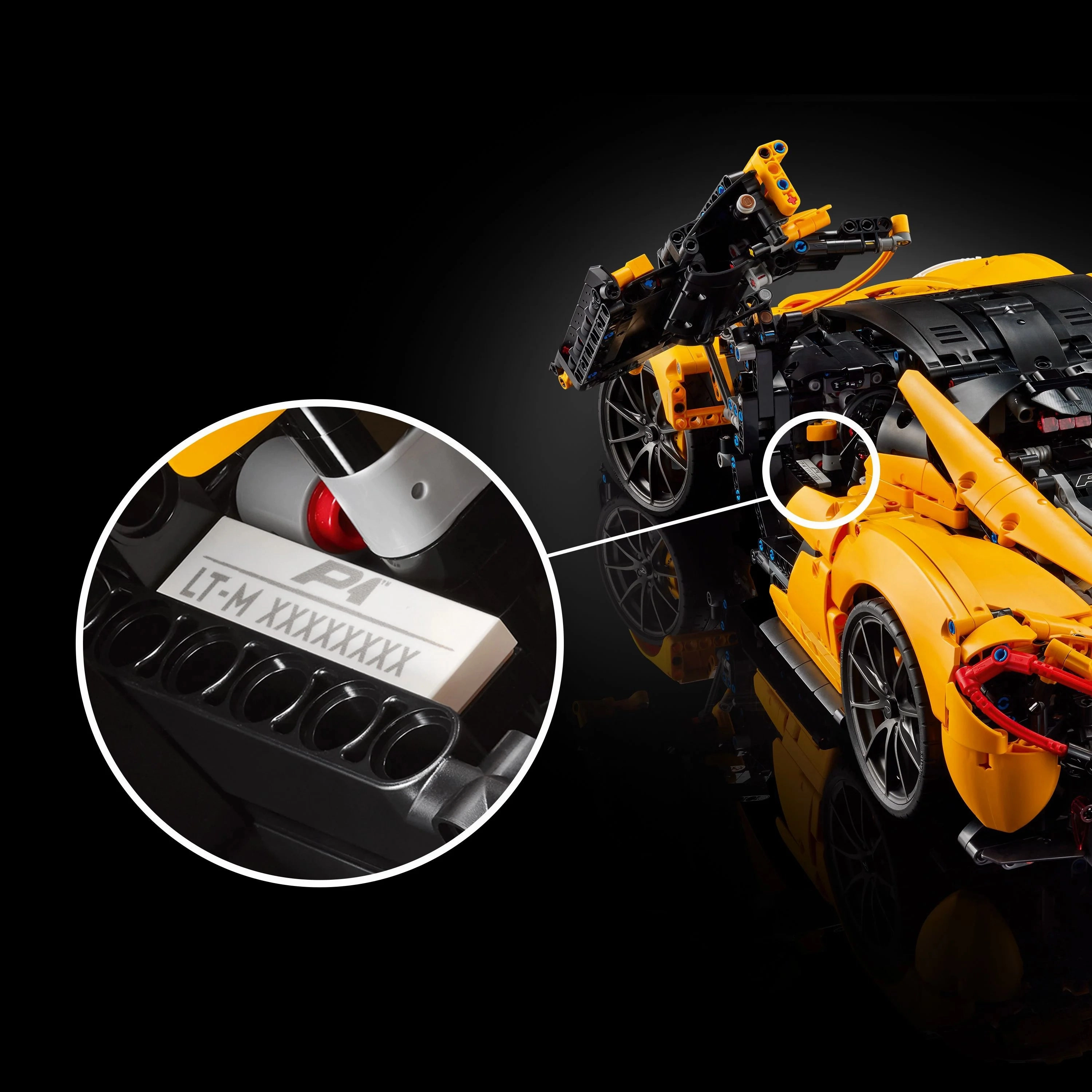 LEGO Technic McLaren P1 Hypercar Set for Adults, Vehicle Enthusiast Gift 42172