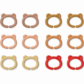 Liewood Benedict Multi Ring 12-Pack Rose Multi Mix