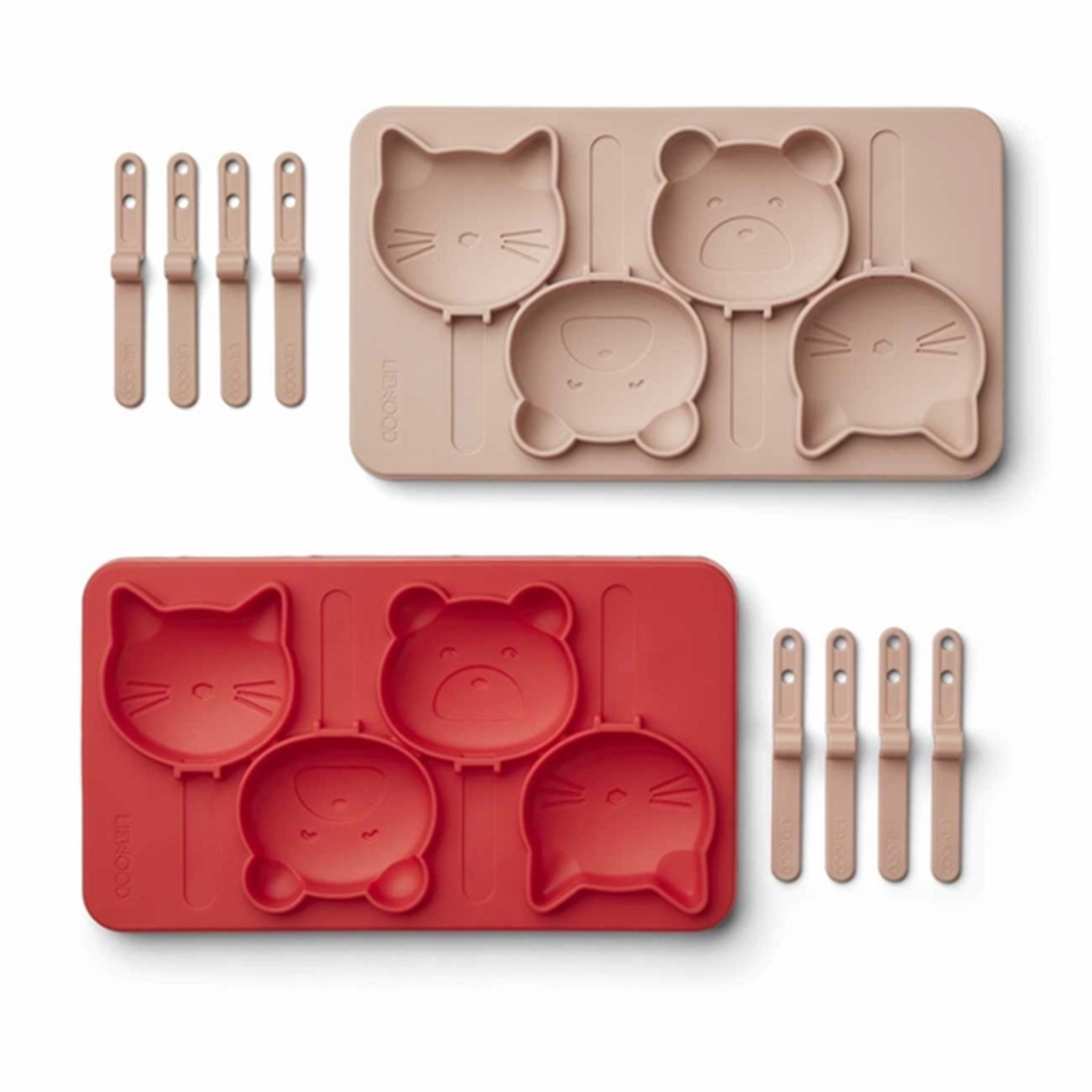 Liewood Manfred Ice Pops 2-Pack Classic Dusty Coral Multi Mix