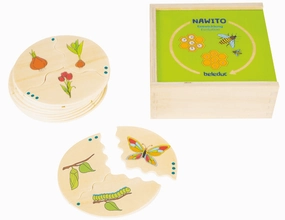 Life Cycle Puzzles by Beleduc (Incl. 7 Puzzles Total) - Evolution