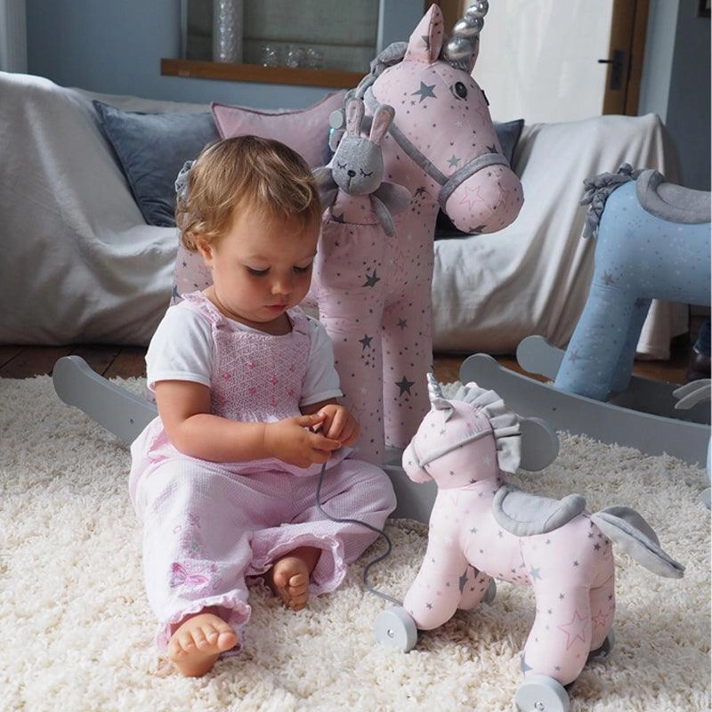 Little Bird Told Me Celeste & Fae Rocking Unicorn 12m 
