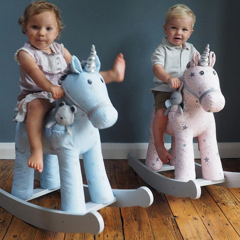 Little Bird Told Me Celeste & Fae Rocking Unicorn 12m 