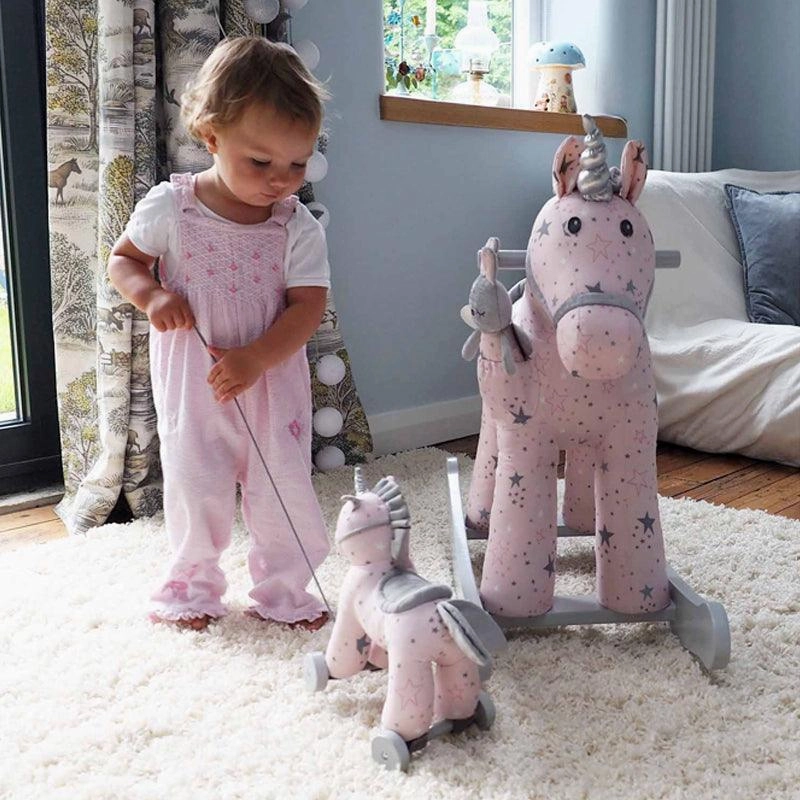 Little Bird Told Me Celeste & Fae Rocking Unicorn 12m 