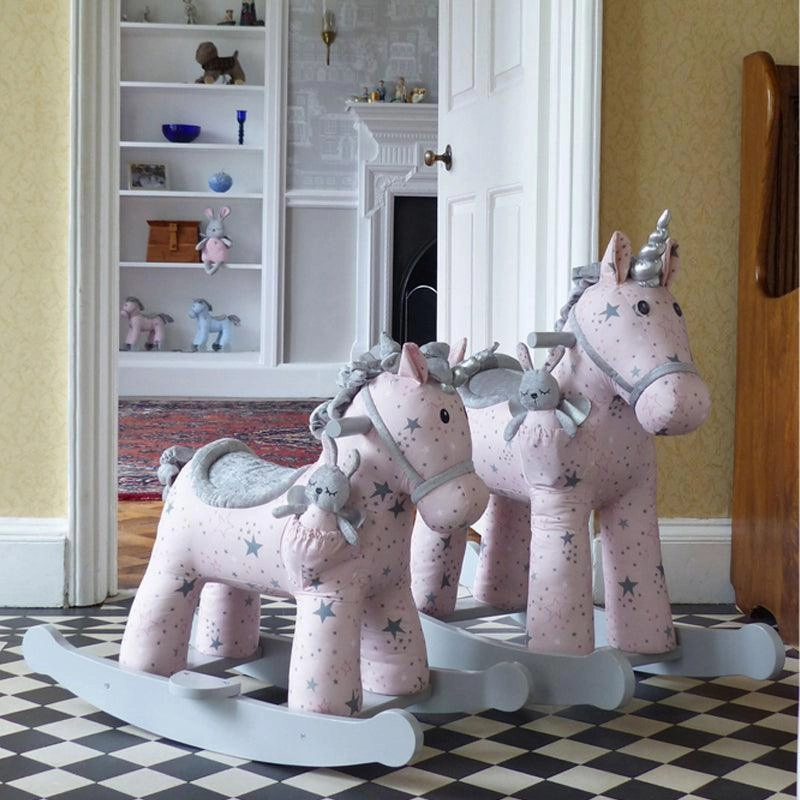 Little Bird Told Me Celeste & Fae Rocking Unicorn 12m 