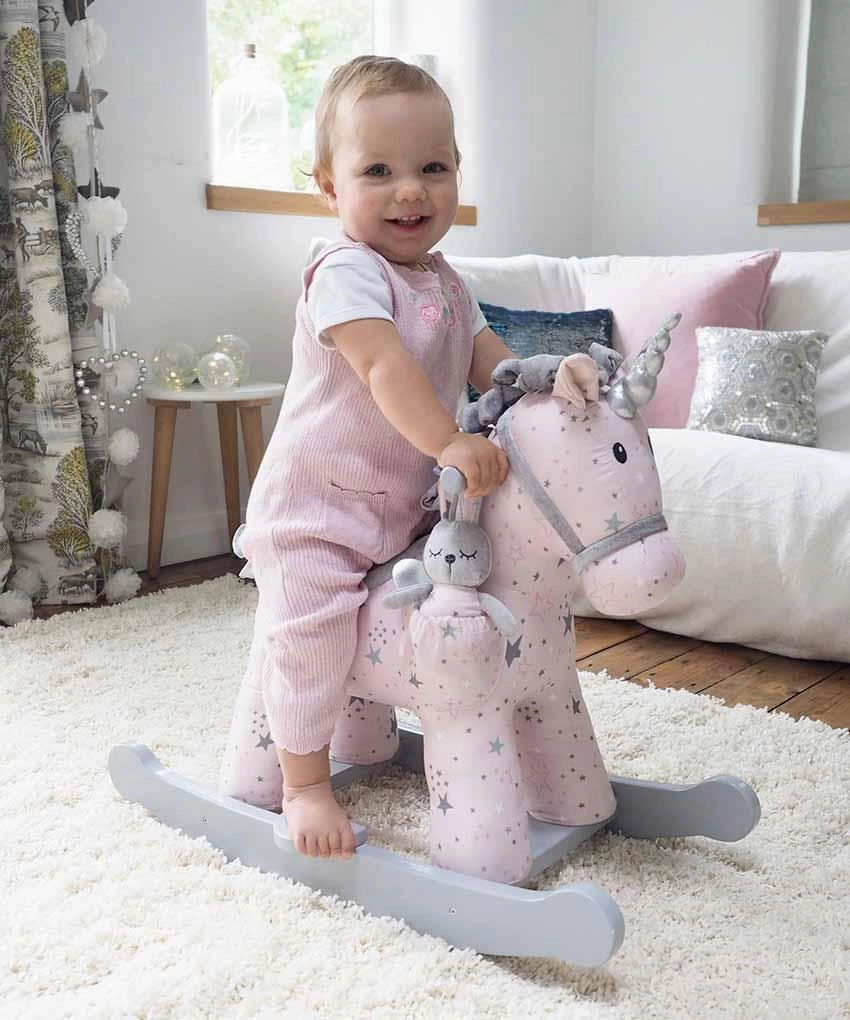 Little Bird Told Me Celeste & Fae Rocking Unicorn 9m 
