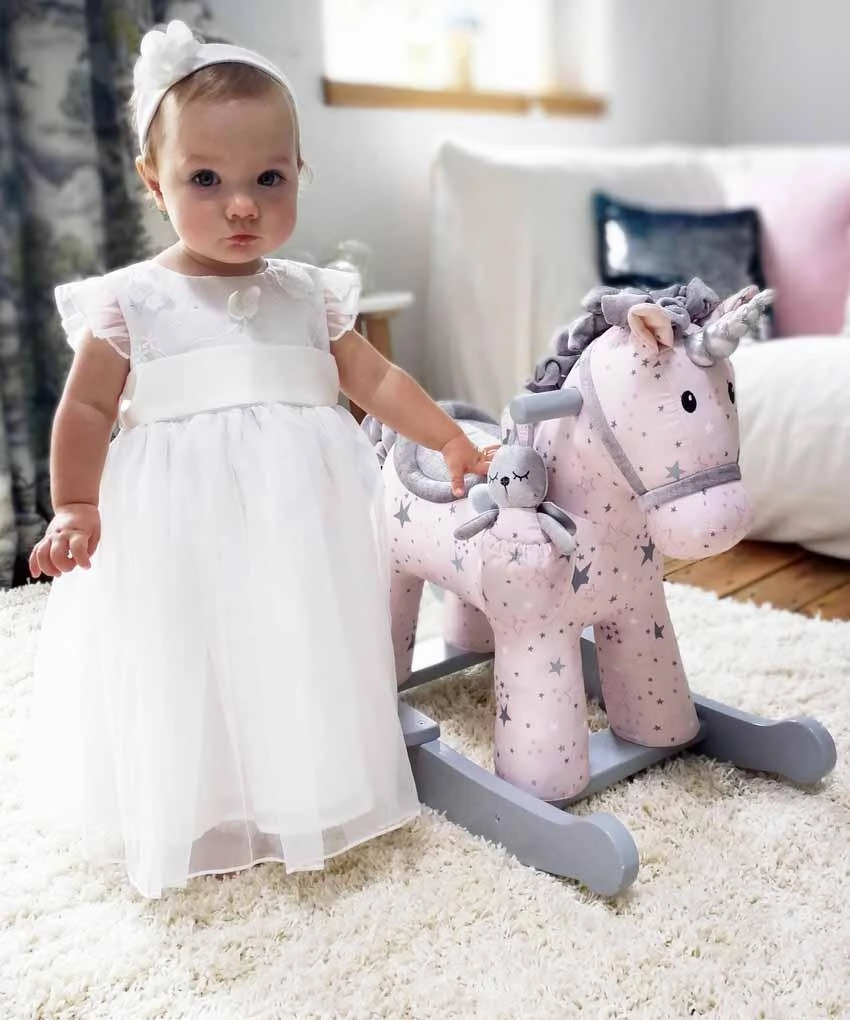 Little Bird Told Me Celeste & Fae Rocking Unicorn 9m 