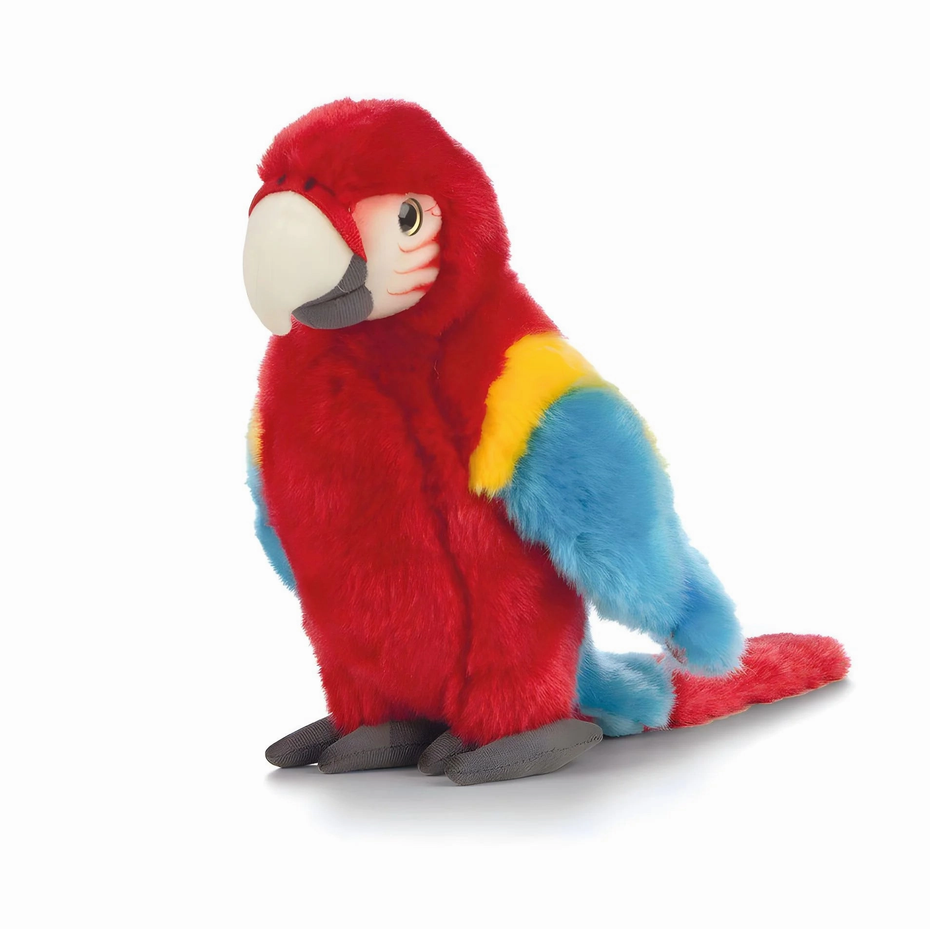 LIVING NATURE AN470 Red Macaw Parrot Soft Toy