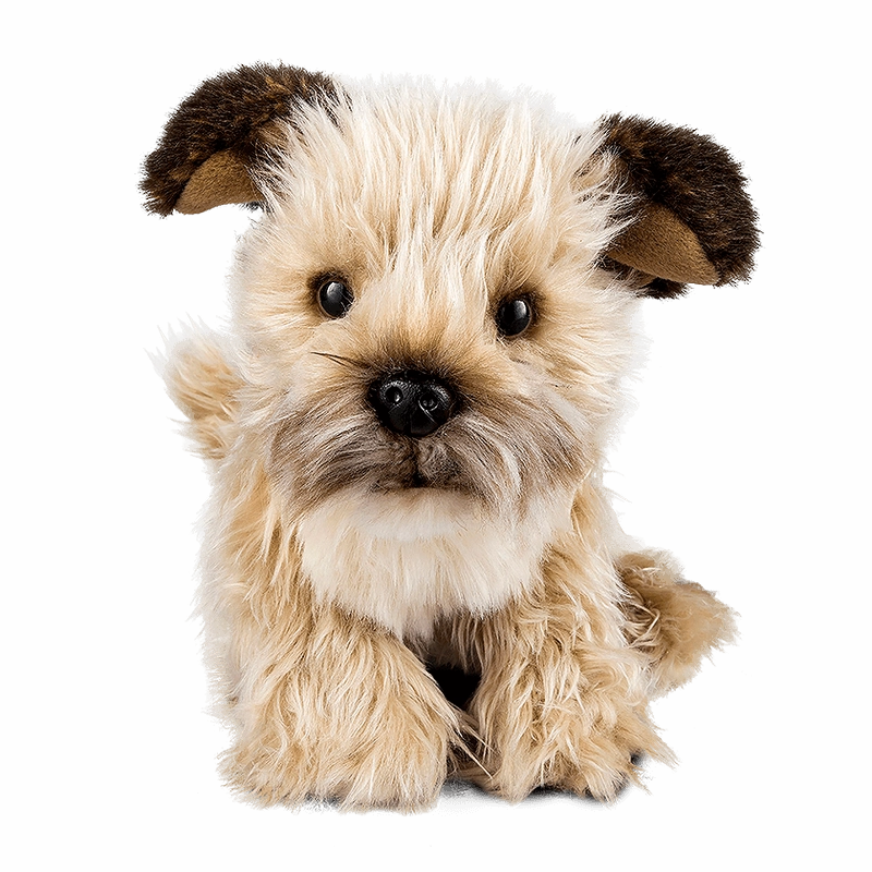 LIVING NATURE Border Terrier Soft Toy 22cm