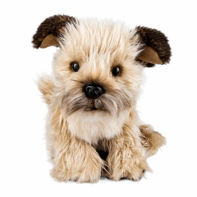 LIVING NATURE Border Terrier Soft Toy 22cm
