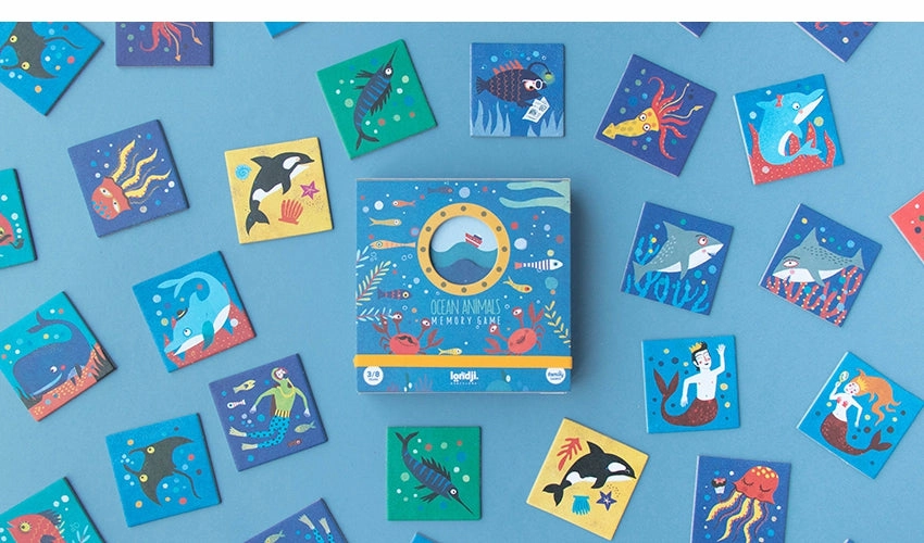 Londji Ocean Animals Memo Game