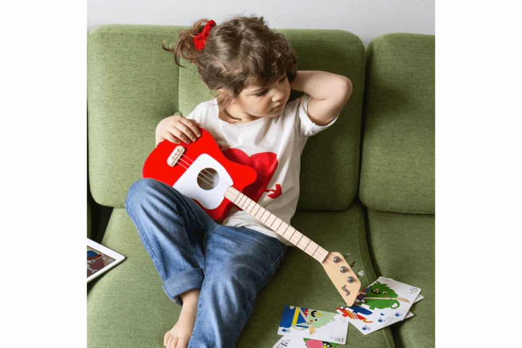 Loog Mini Acoustic Guitar (Ages 3 )