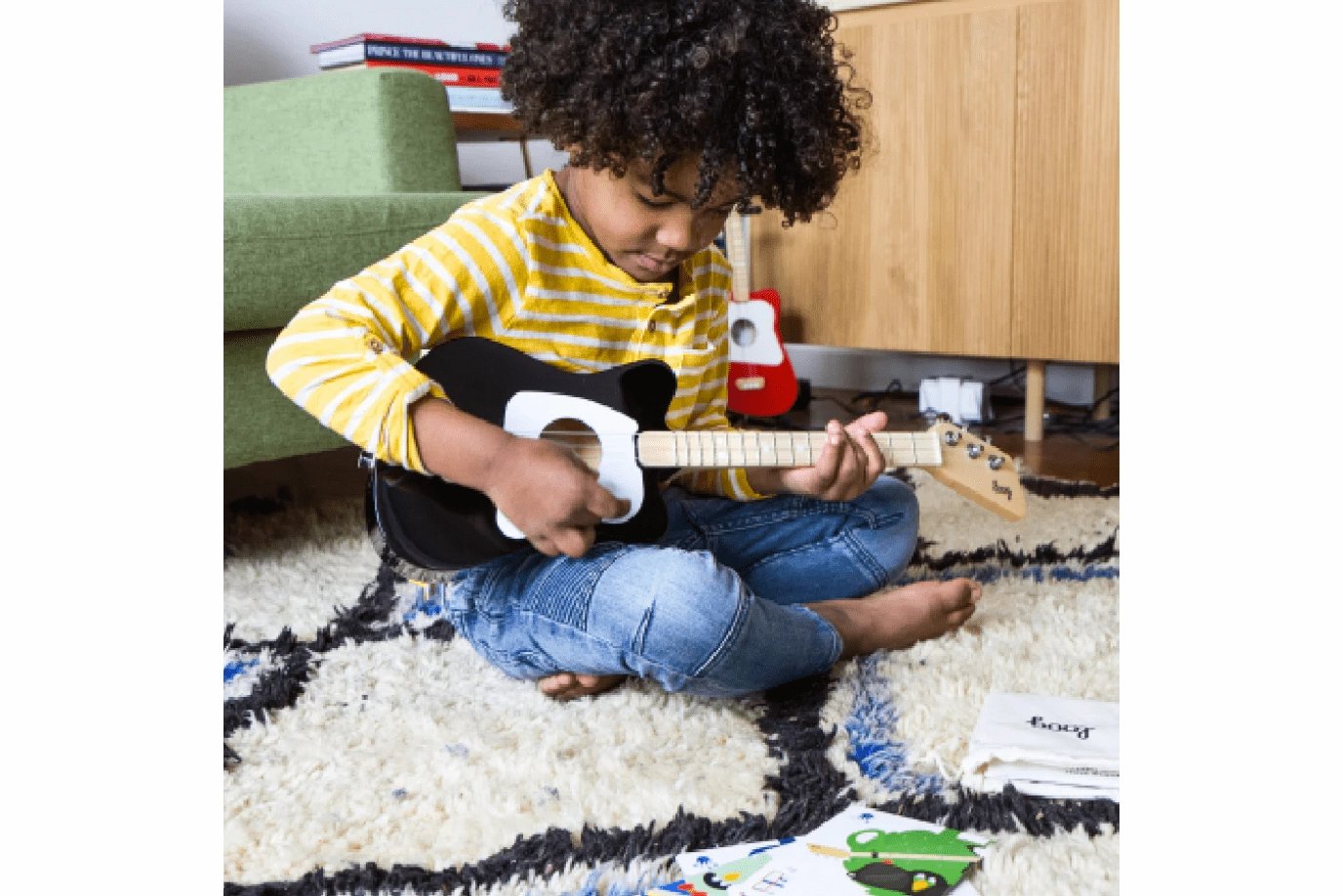 Loog Mini Acoustic Guitar (Ages 3 )