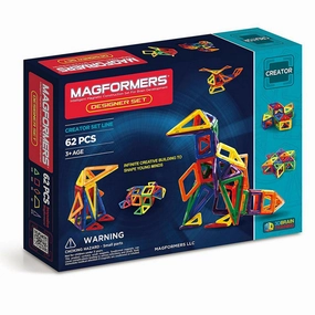 Magformers - Creator Designer Set of 62 Pieces