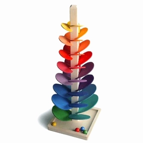 Magic Wood Rainbow Marble Tree Large