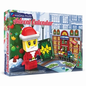 Magna-Tiles - Advent Calendar 34 Pieces | The Original Magnetic Tile