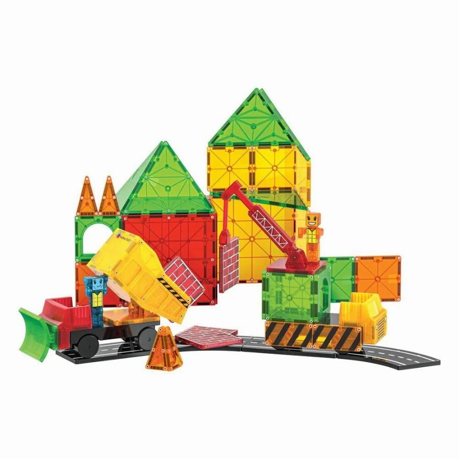 Magna-Tiles - Builder XL 50-Piece Magnetic Construction Set