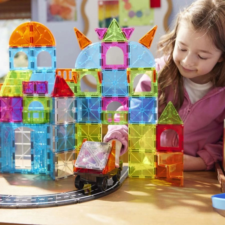 Magna-Tiles - City Centre 110 Piece | The Original Magnetic Tile