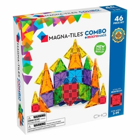 Magna-Tiles -  Combo   microMAGS 46-Piece Magnetic Construction Set