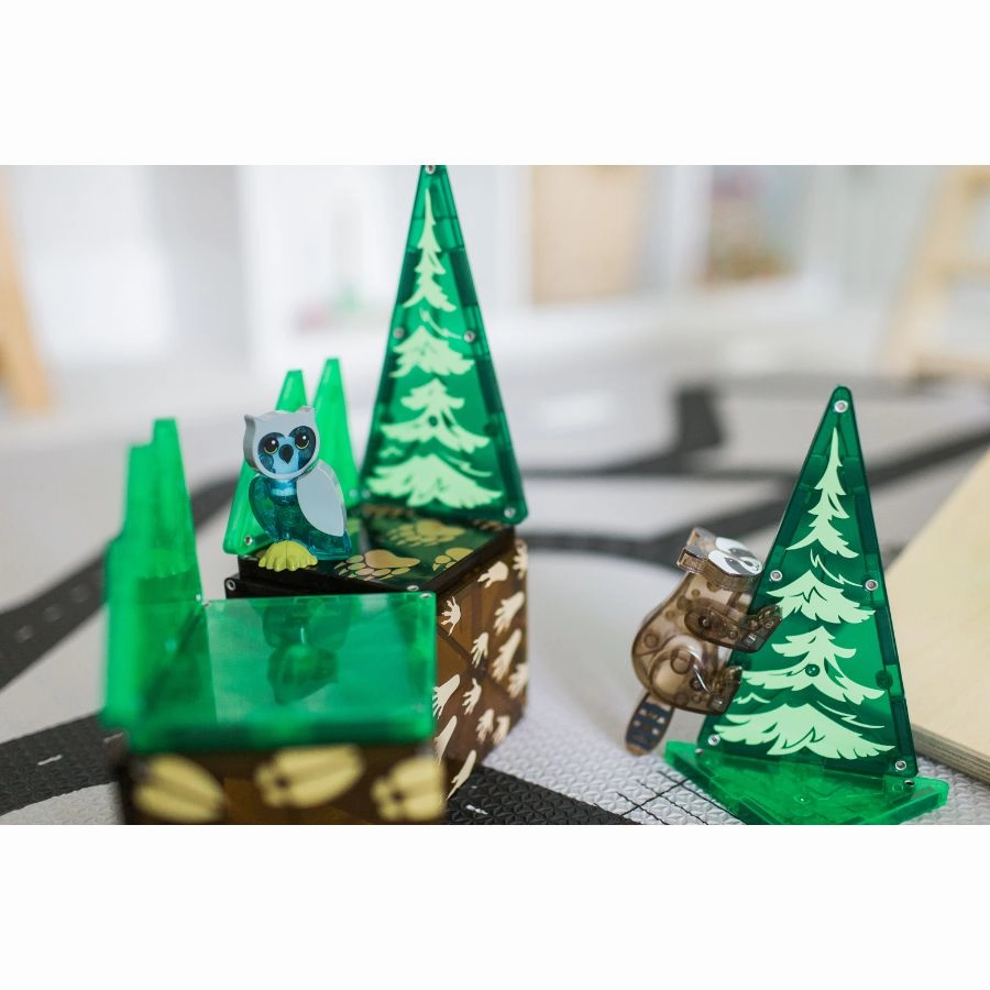 Magna-Tiles - Forest Animals 25-Piece Set Magnetic Tiles