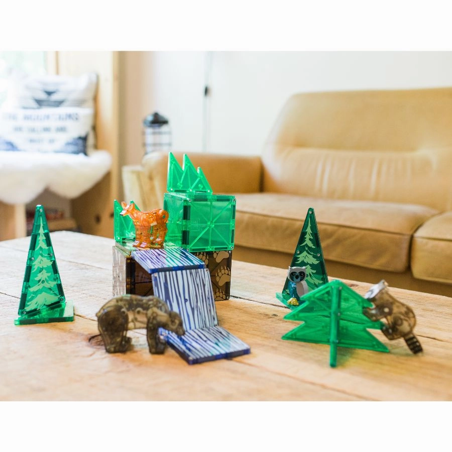 Magna-Tiles - Forest Animals 25-Piece Set Magnetic Tiles