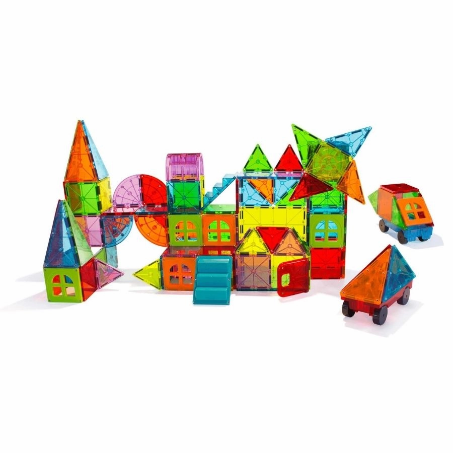 Magna-Tiles - Metropolis 110-Piece Magnetic Tiles