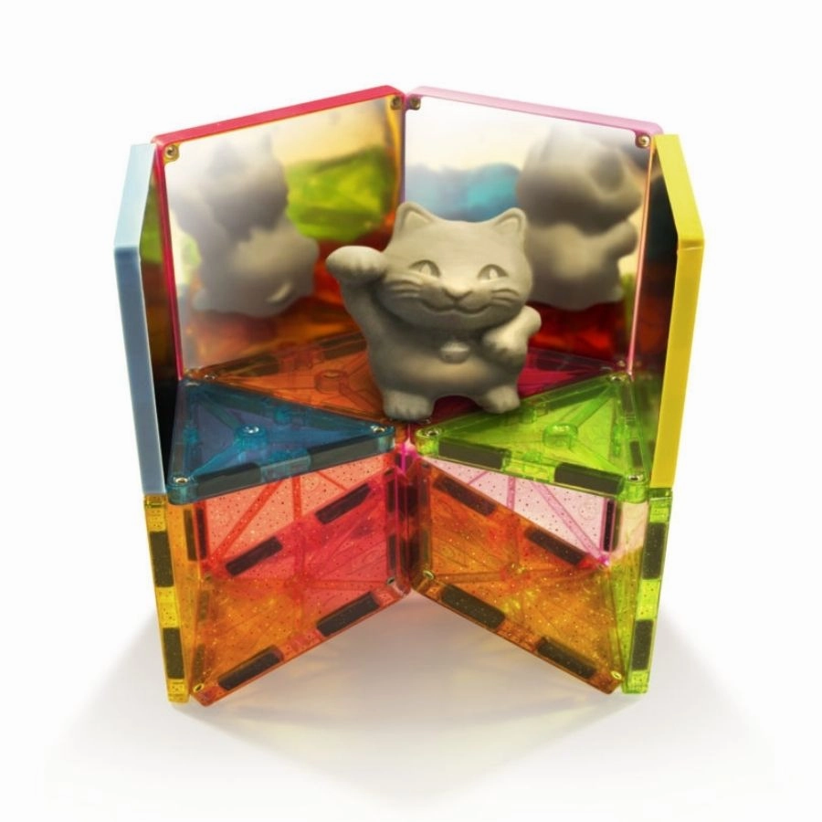 Magna-Tiles - Stardust 15-Piece Set Magnetic Tiles