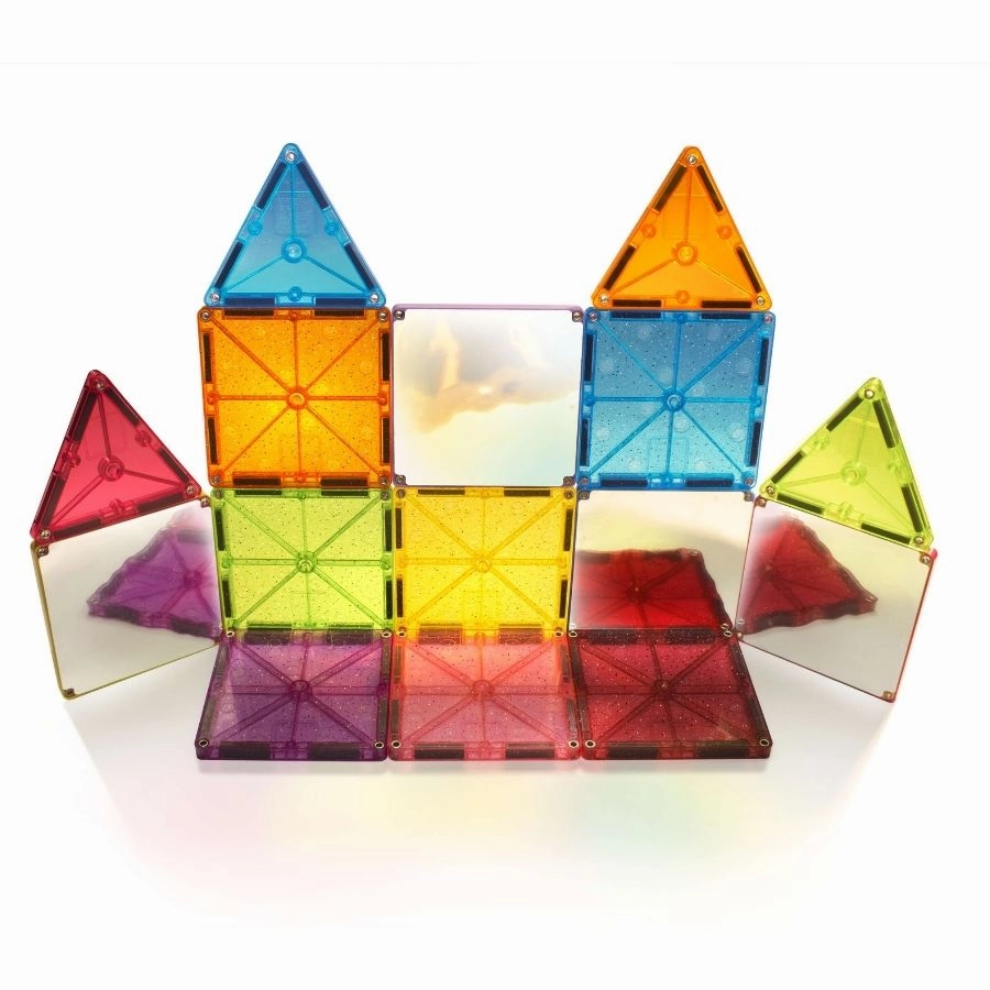Magna-Tiles - Stardust 15-Piece Set Magnetic Tiles