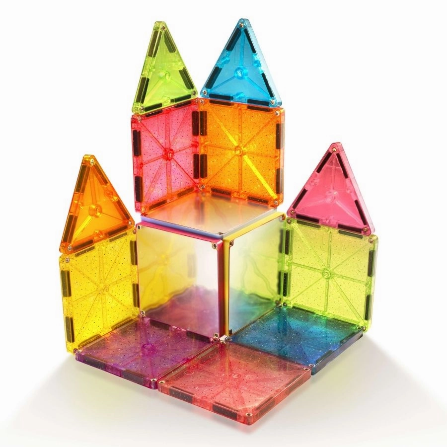 Magna-Tiles - Stardust 15-Piece Set Magnetic Tiles