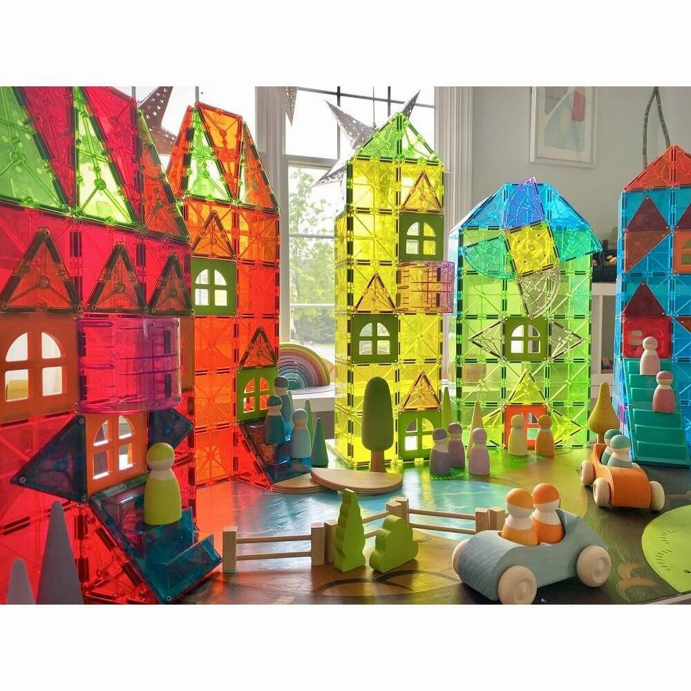 MAGNA-TILES Classic Rectangles 8-Piece Expansion Set