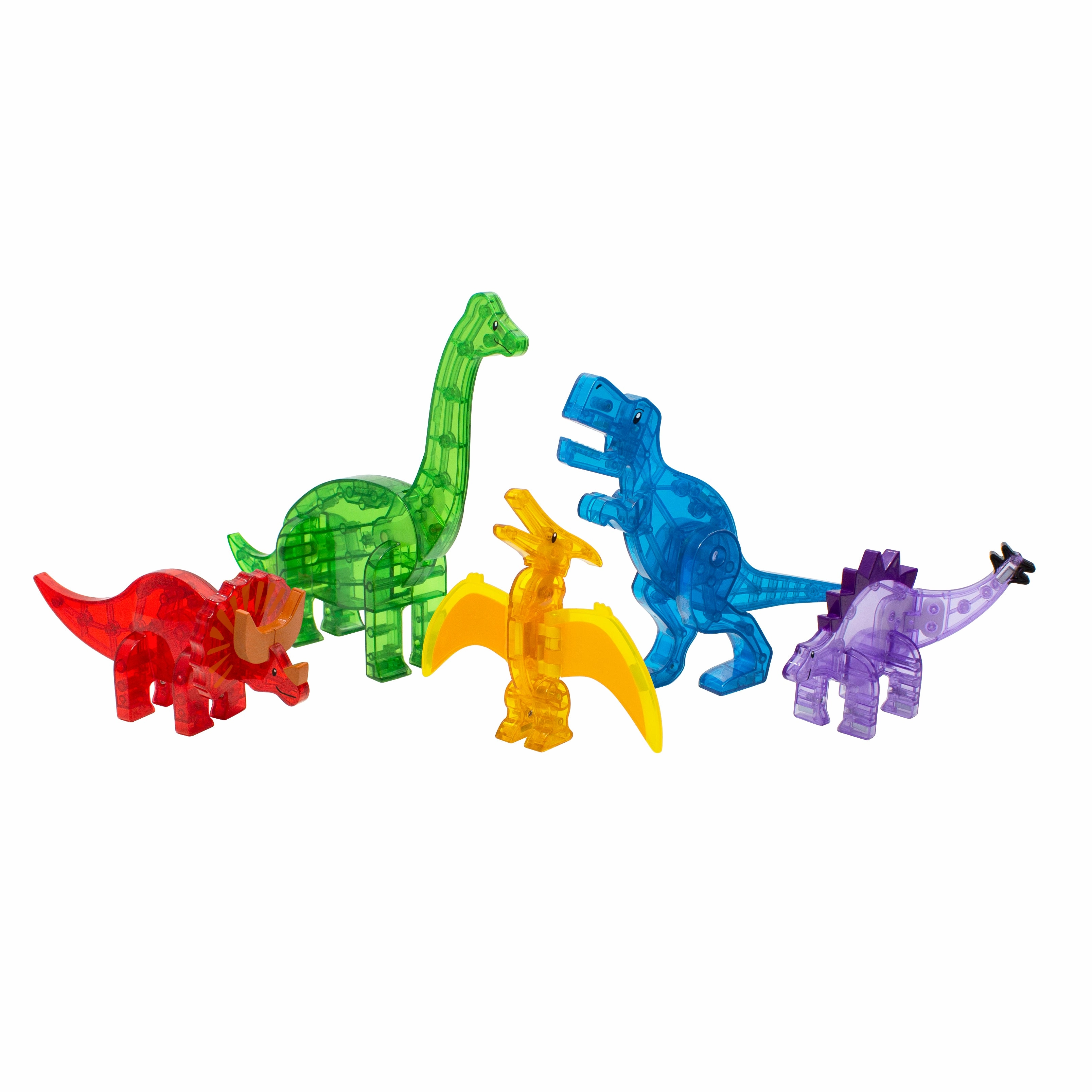 MAGNA-TILES Dino's 5-Piece Set
