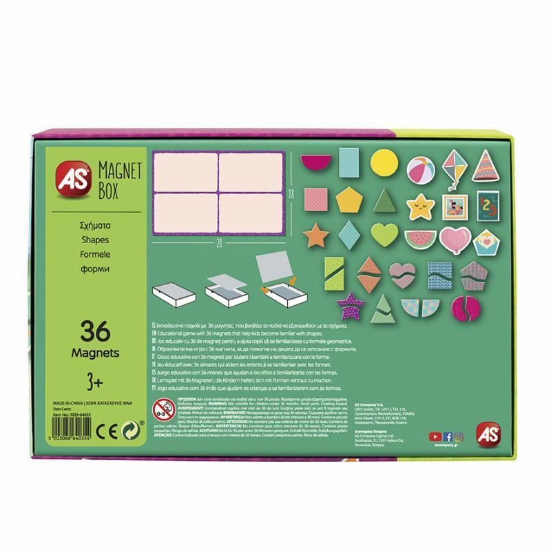 Magnet Box  Shapes Educational Game