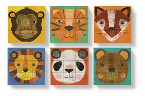 Make-A-Face Puzzle Blocks