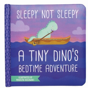 Manhattan Toy Company - Sleepy Not Sleepy Dinos Bedtime Book