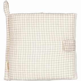 MarMar Seersucker Home Deep Lake Check Fabric Activity Book