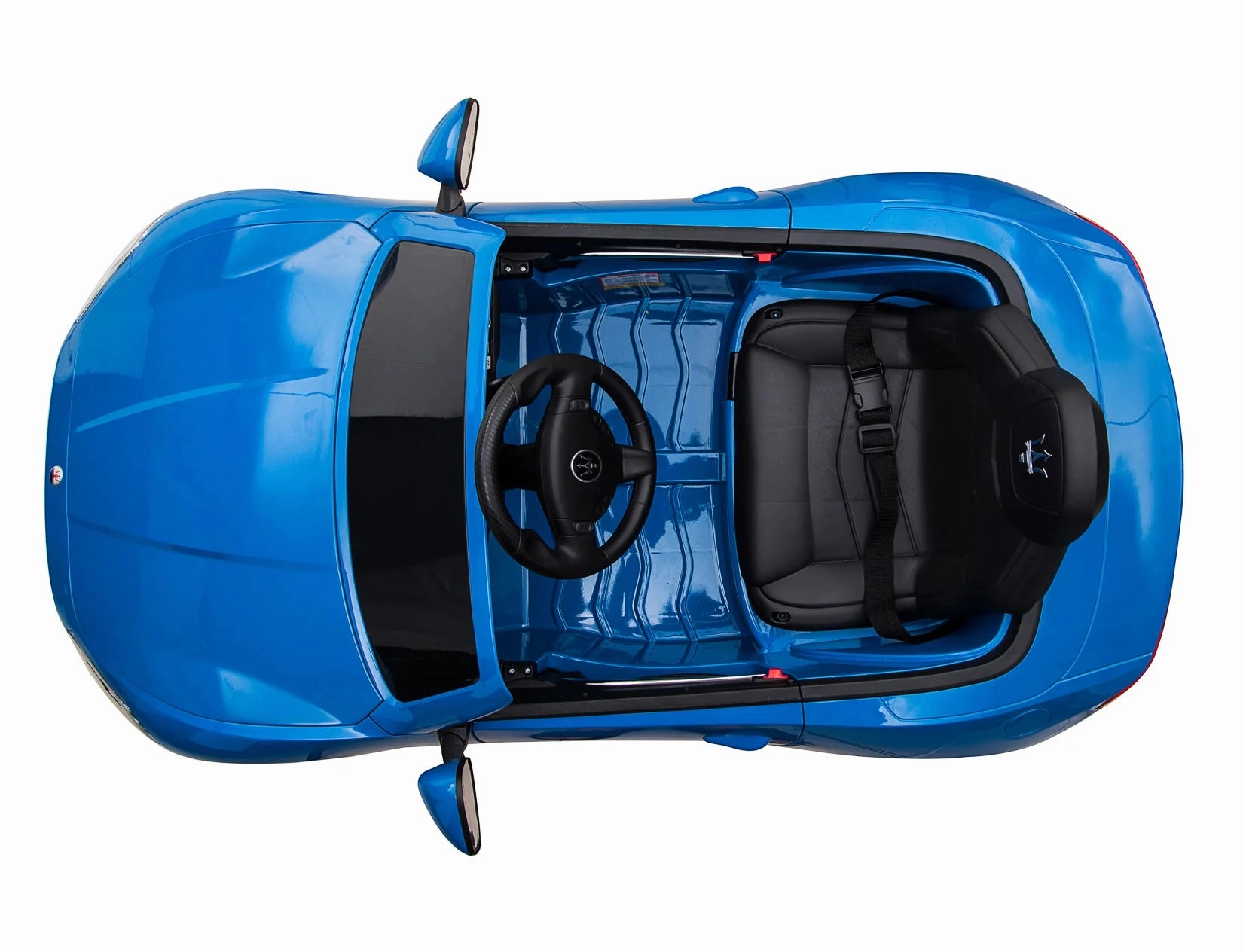 Maserati GranCabrio 12V Battery Ride-on Car with Remote Control - Blue