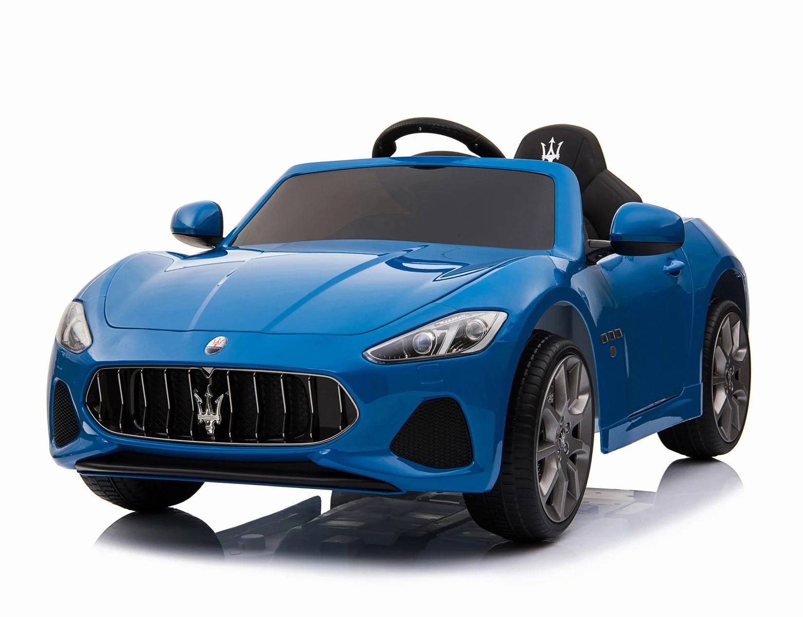 Maserati GranCabrio 12V Battery Ride-on Car with Remote Control - Blue
