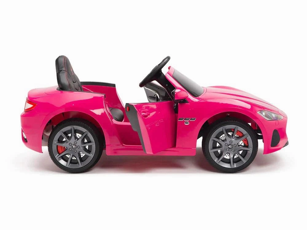 Maserati GranCabrio 12V Battery Ride-on Car with Remote Control - Pink