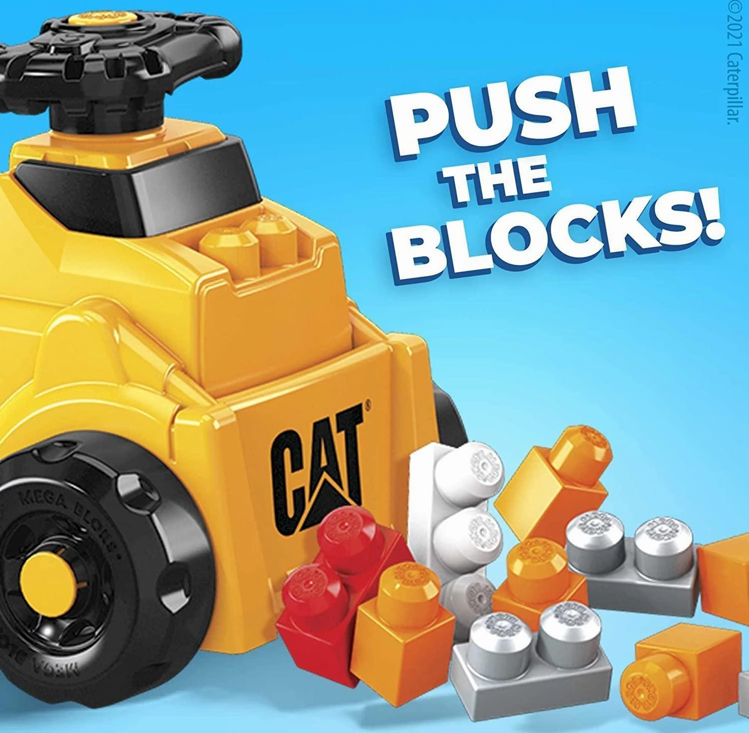 Mega Bloks CAT Build 'n Play Ride-on Car with Blocks