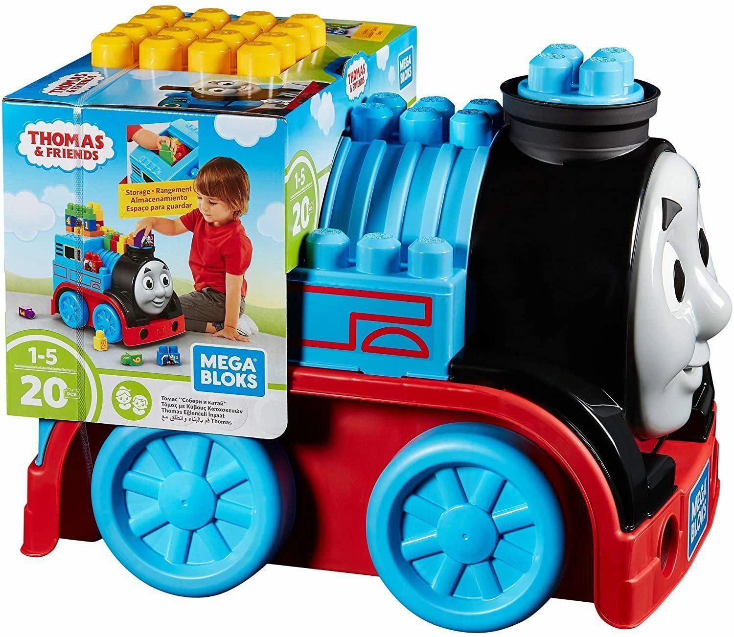 Mega Bloks FFD63 Thomas & Friends Build & Go Thomas