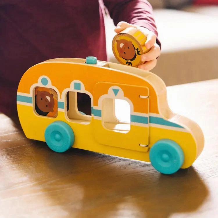 Melissa & Doug 30738 GO Tots Roll & Ride Bus