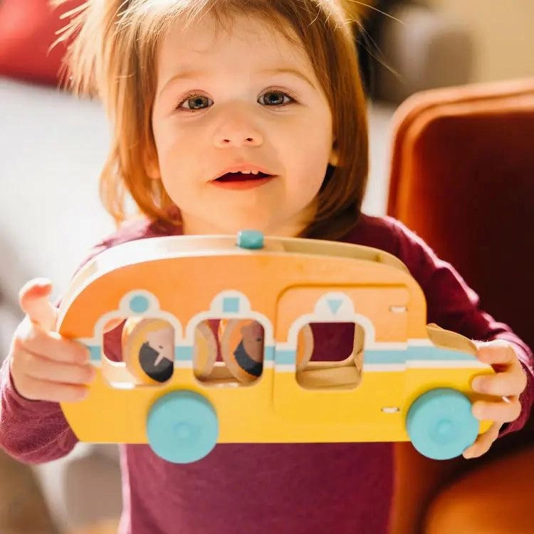 Melissa & Doug 30738 GO Tots Roll & Ride Bus