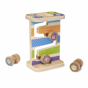 Melissa & Doug 40125 First Play Wooden Safari Zig-Zag Tower