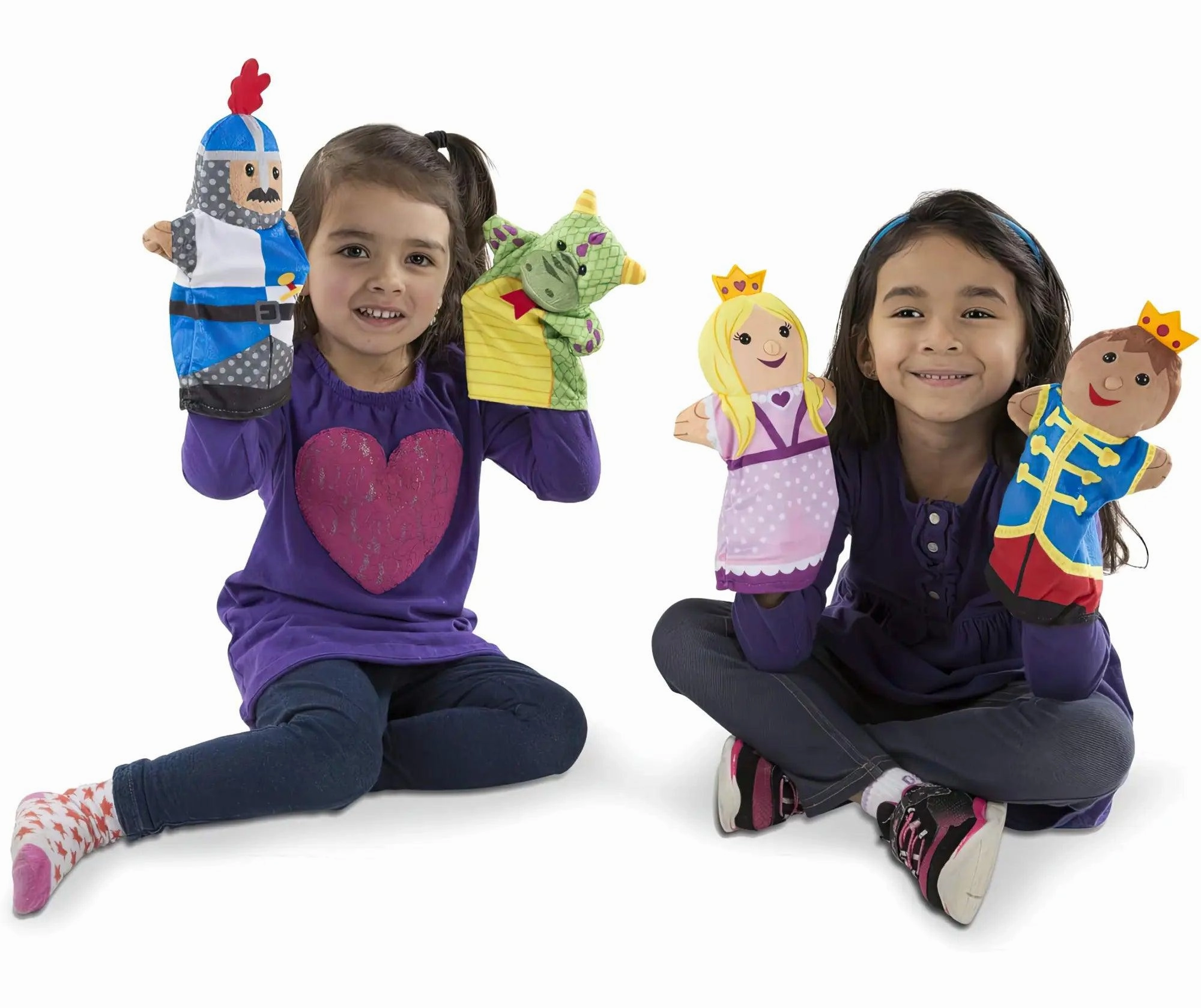 Melissa & Doug Palace Pals Hand Puppets (Set of 4)