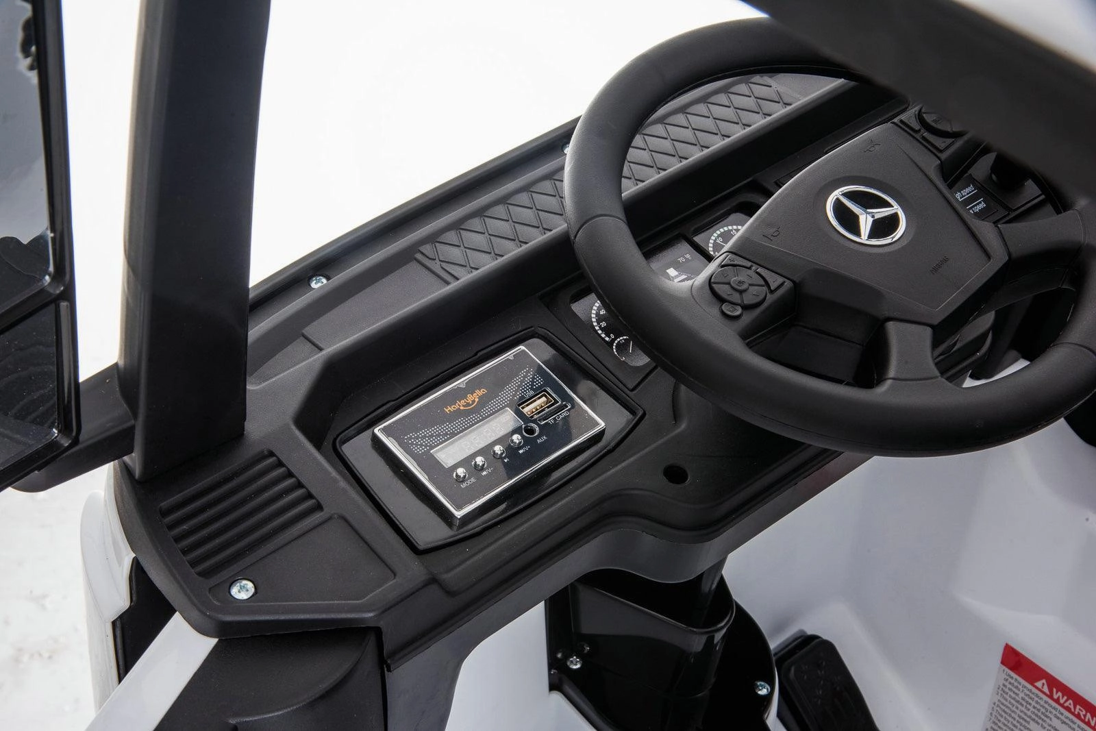 Mercedes-Benz Actros Electric 12V Battery Powered Ride-on Truck with Remote Control