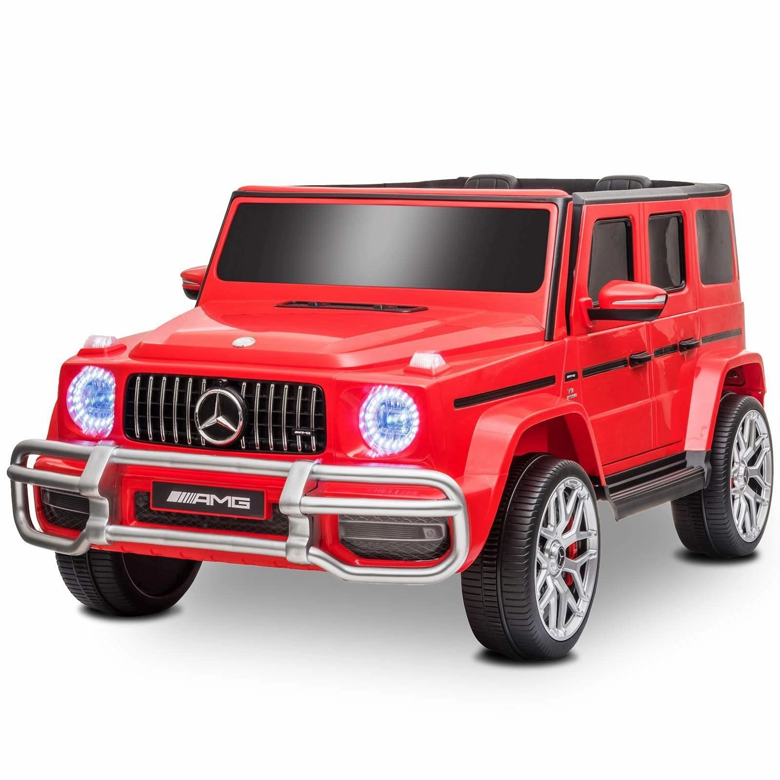 Mercedes-Benz AMG G63 12V Battery 2-Seater Ride-on Car - Red