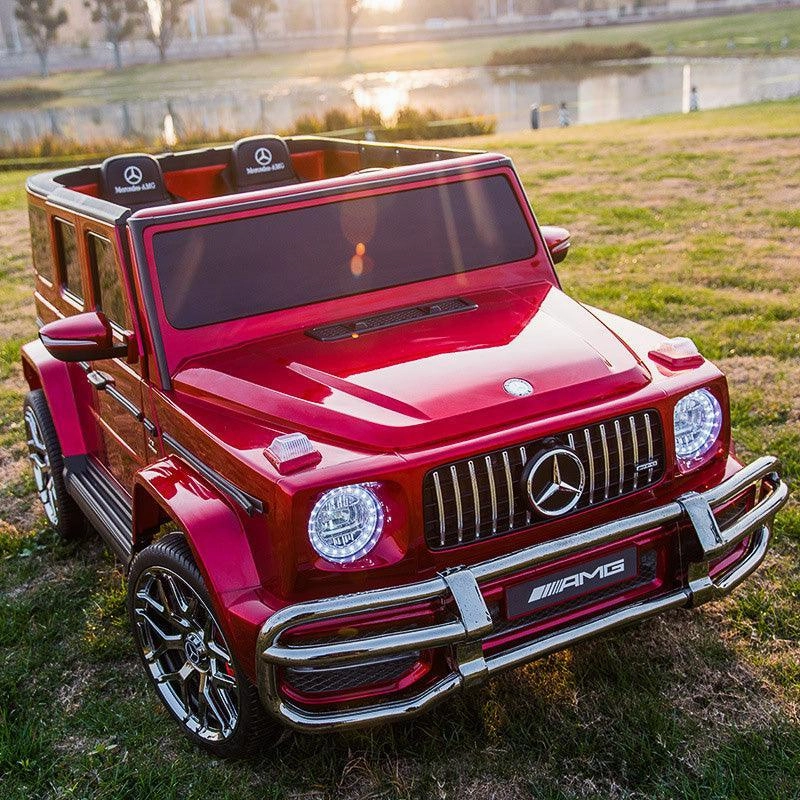 Mercedes-Benz AMG G63 12V Battery 2-Seater Ride-on Car - Red