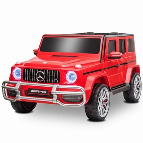 Mercedes-Benz AMG G63 12V Battery 2-Seater Ride-on Car - Red
