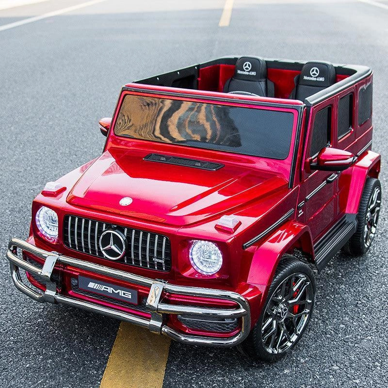 Mercedes-Benz AMG G63 12V Battery 2-Seater Ride-on Car - Red