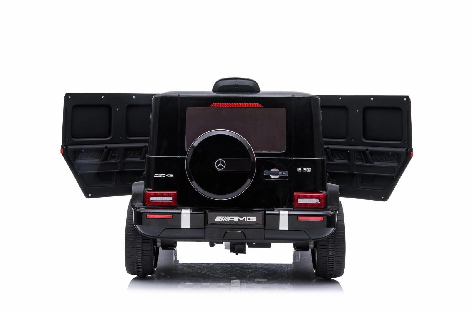 Mercedes-Benz AMG G63 12V Battery Ride-on Car - Black